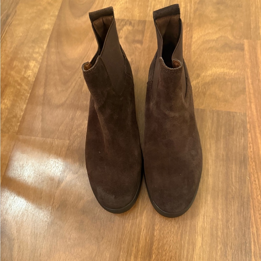 Lucky Brand Women's Dark Brown Ankle Boot